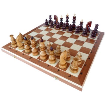Шахматы "Византийские" с резными фигурами (58 см)